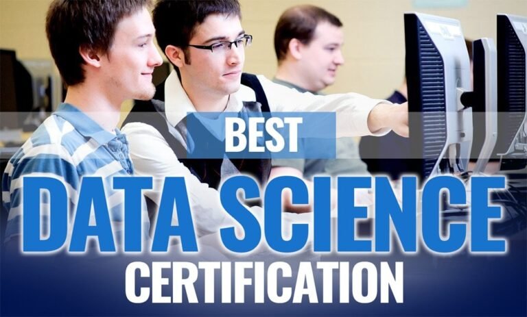 Best Data Science Certification Courses & Training Online