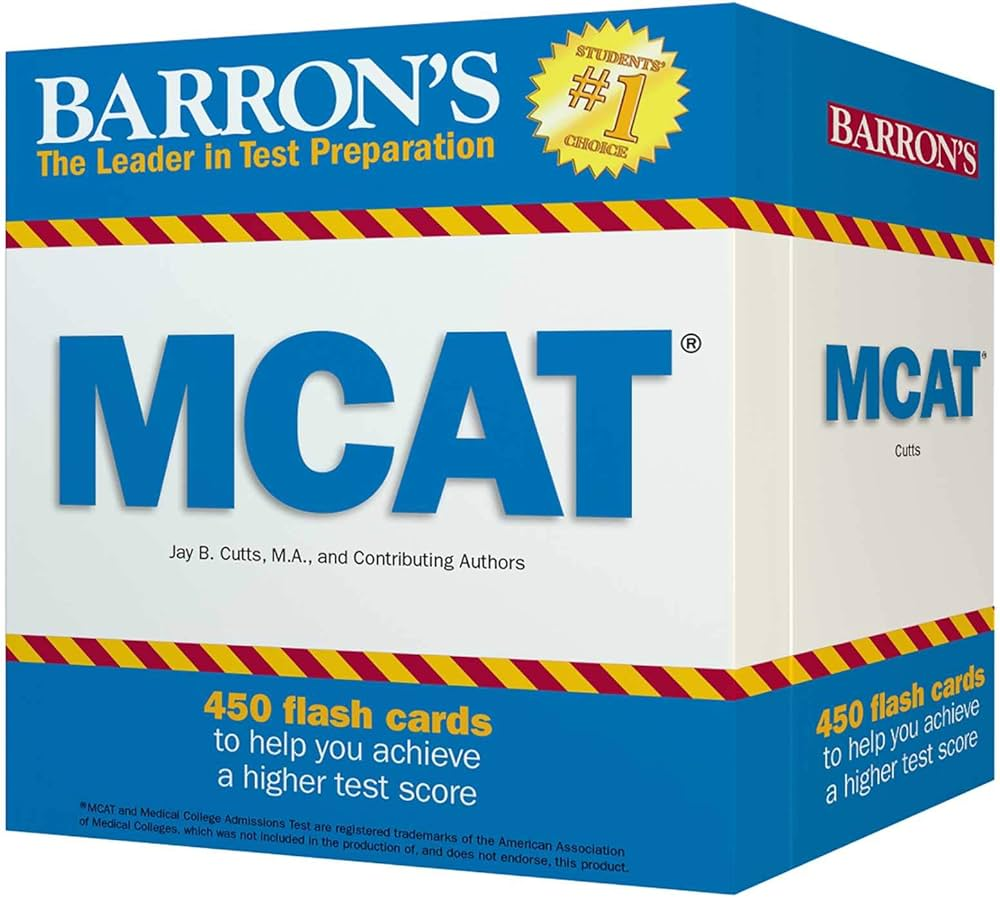 Barron's Flashcards MCAT 