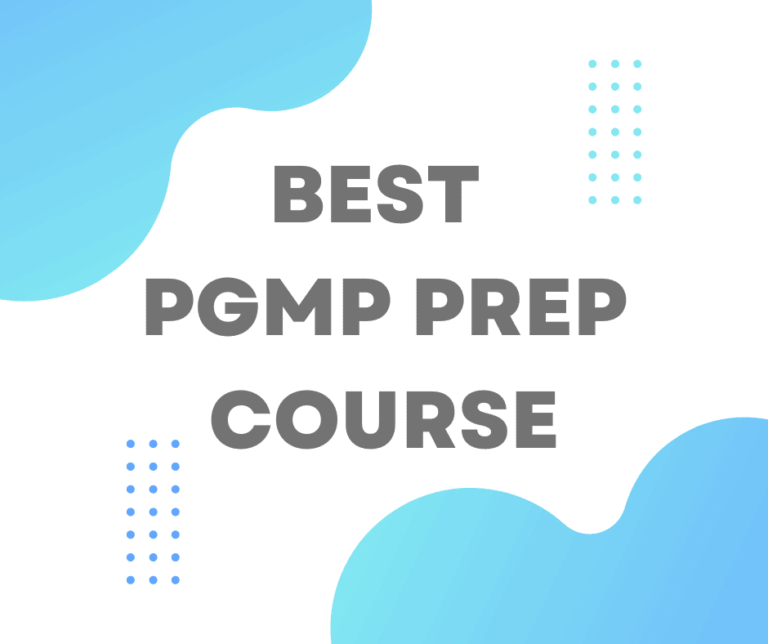 Best PgMP Prep Courses For Assured Success In  2025