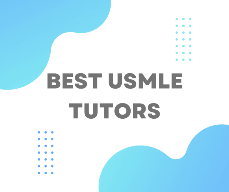 Best USMLE Tutors of  2025