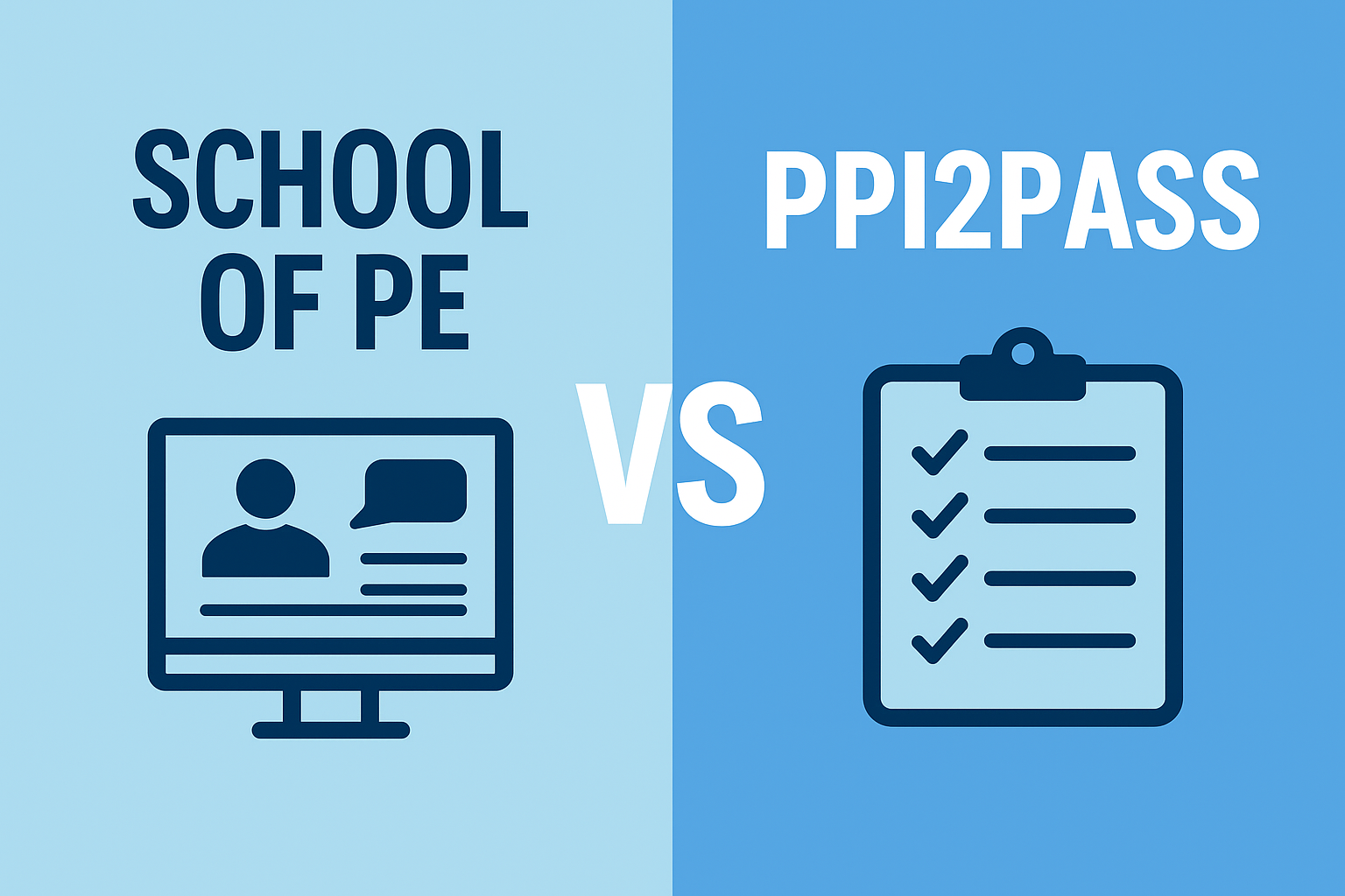 School of PE vs PPI2Pass: Best Exam Prep