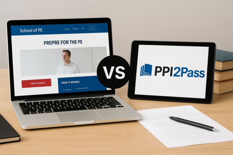 School of PE vs PPI2Pass: Best Exam Prep