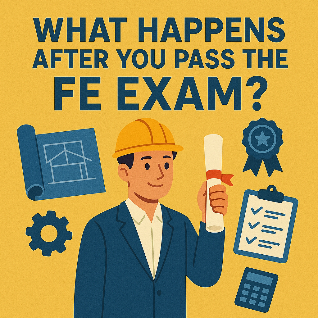 What Happens After You Pass the FE Exam?