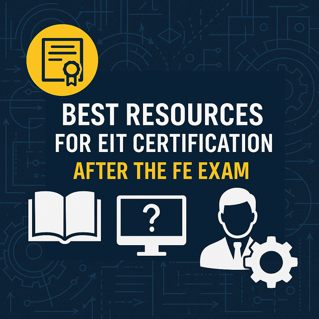 Best Resources for EIT Certification After the FE Exam