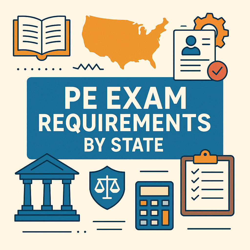 PE Exam Requirements by State: What to Know Before You Apply